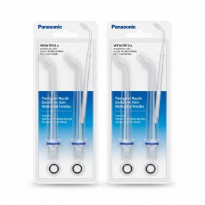 Сменные насадки (2 блистера) для ирригатора Panasonic WEW-0982-X503-AS1